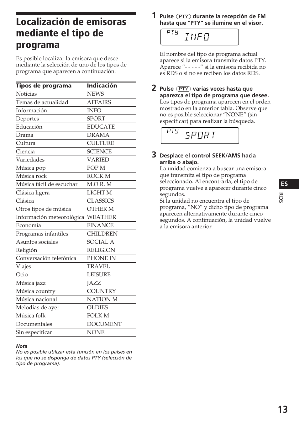 Port info | Sony CDX-4180RV User Manual | Page 35 / 88