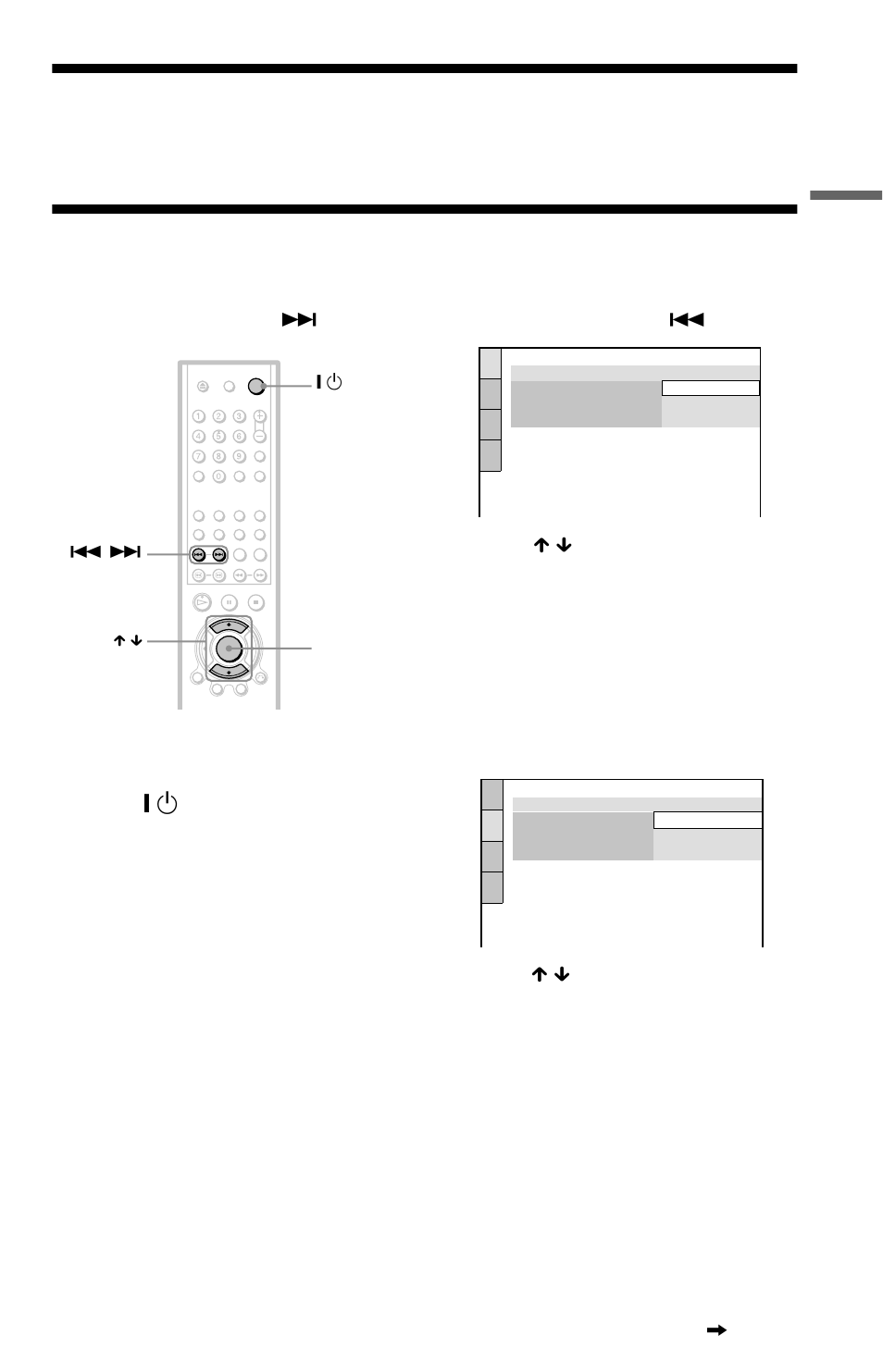 Step 3: connecting the power cord, Step 4: quick setup | Sony DVP-K370 User Manual | Page 25 / 80