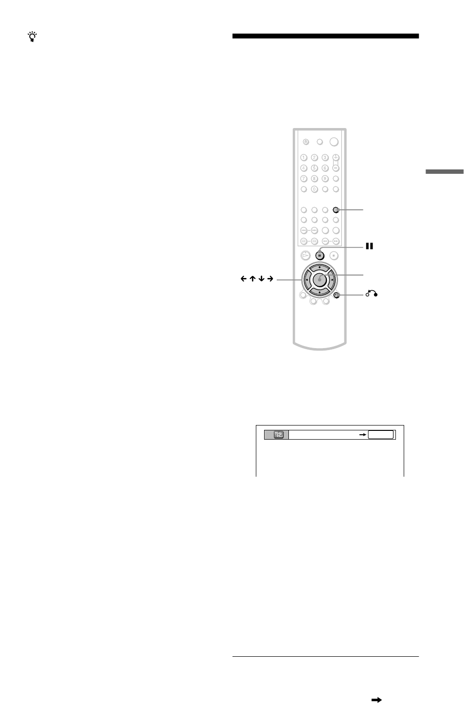 Searching by scene (picture navigation), Searching by scene | Sony DVP-K370 User Manual | Page 41 / 80