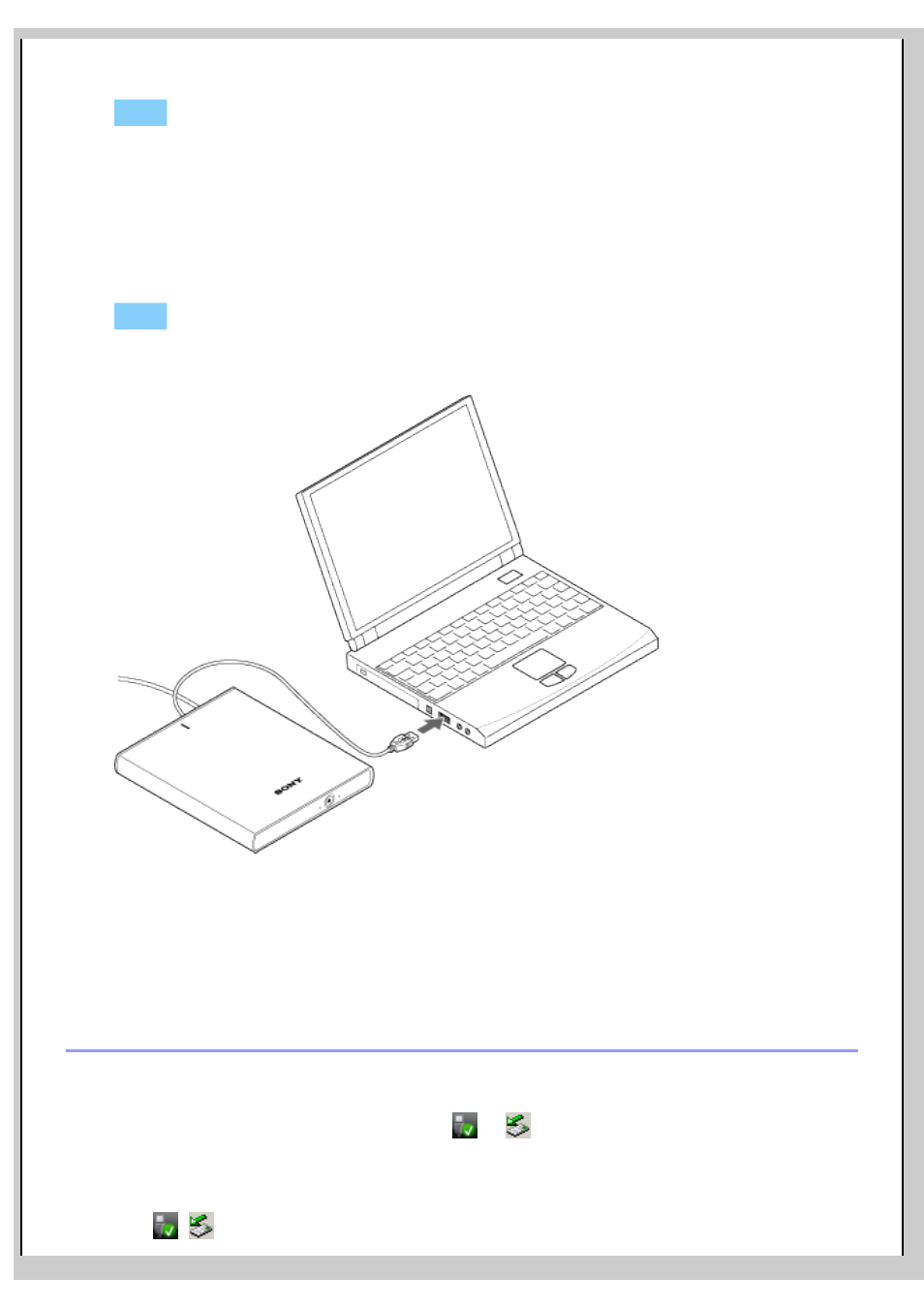 Disconnection | Sony BDX-S500U User Manual | Page 7 / 24