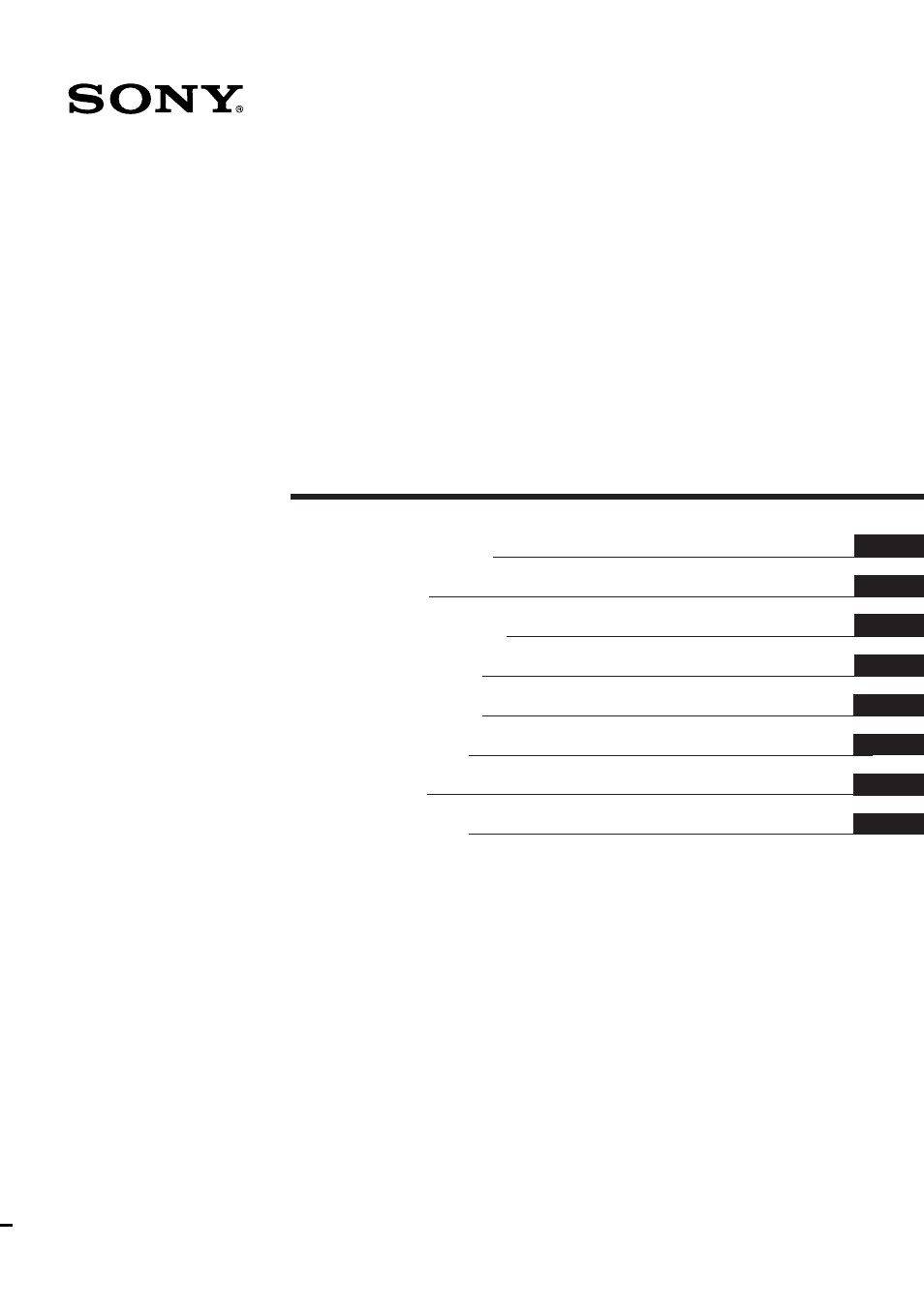 Sony TA-F5000 User Manual | 89 pages