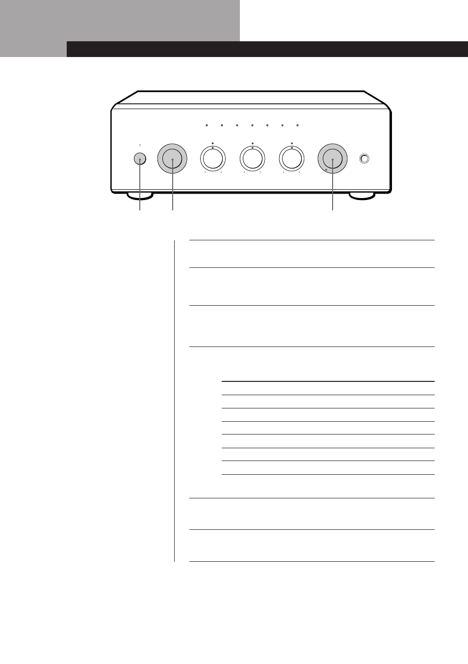 Listening to the music, Basic operations | Sony TA-F5000 User Manual | Page 8 / 89