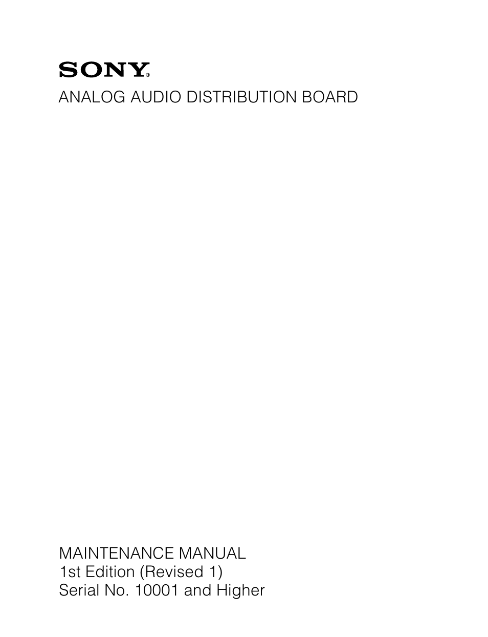 Sony BKPF-L753A User Manual | 36 pages