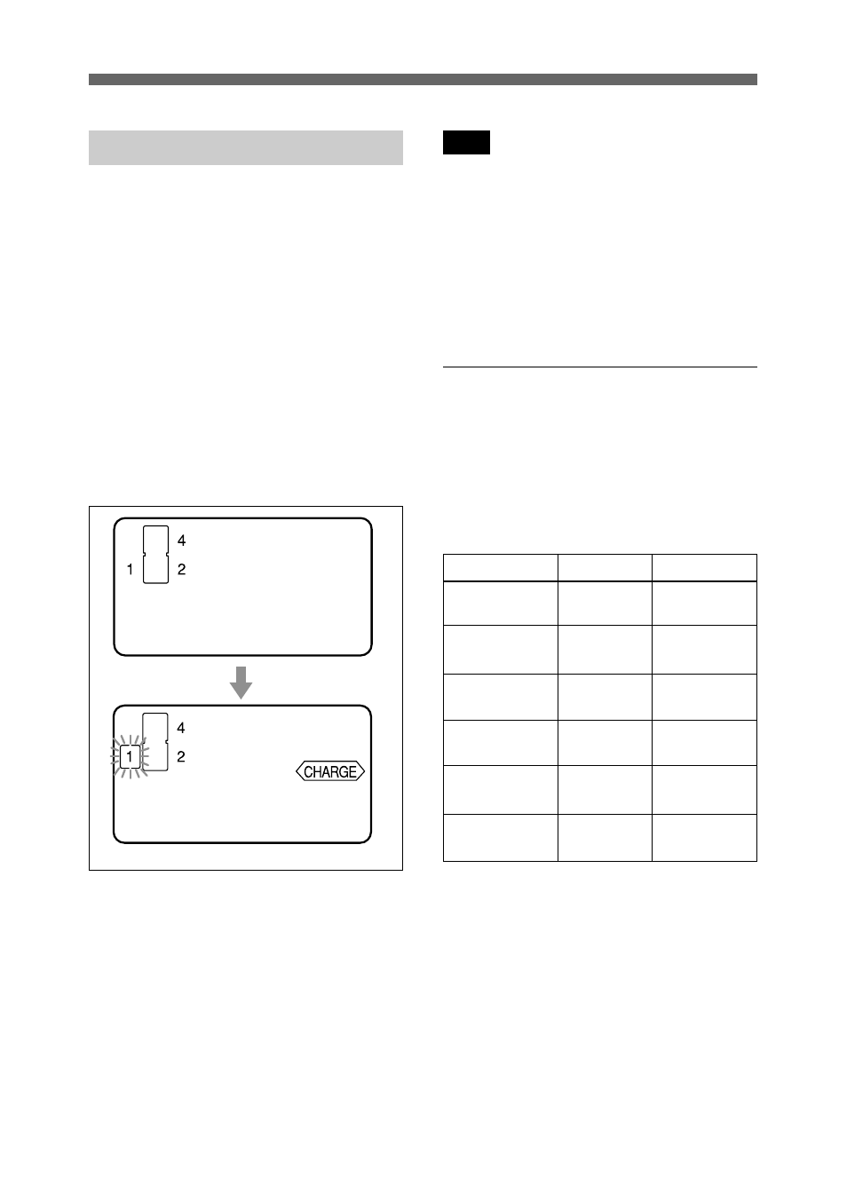 Charge, 13(fr) charge, Temps de charge | Sony BC M150 User Manual | Page 63 / 130