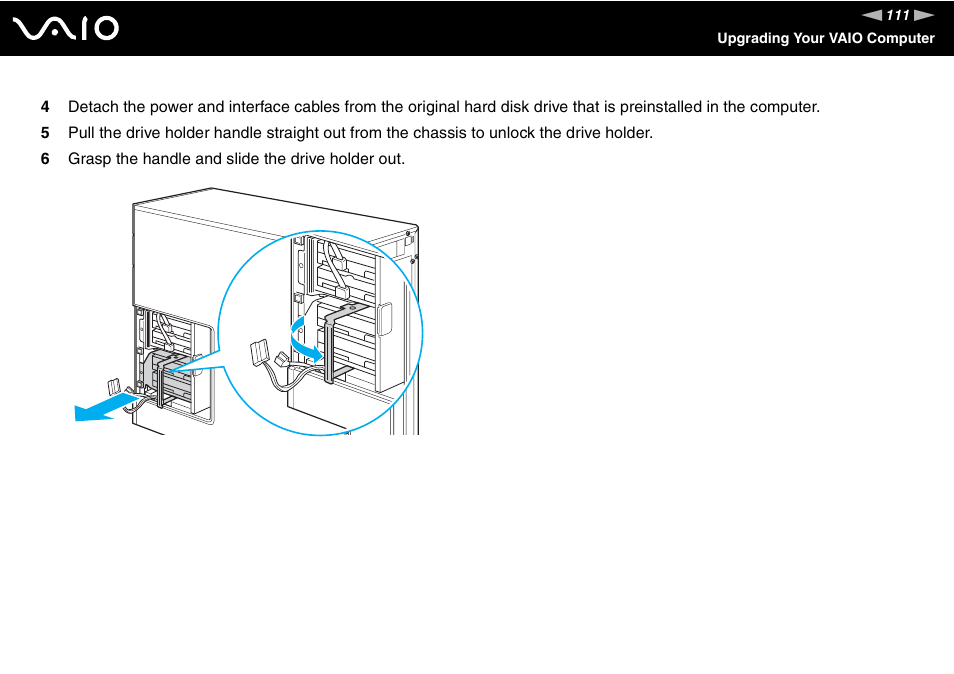 Sony VGC-RC210 User Manual | Page 111 / 175