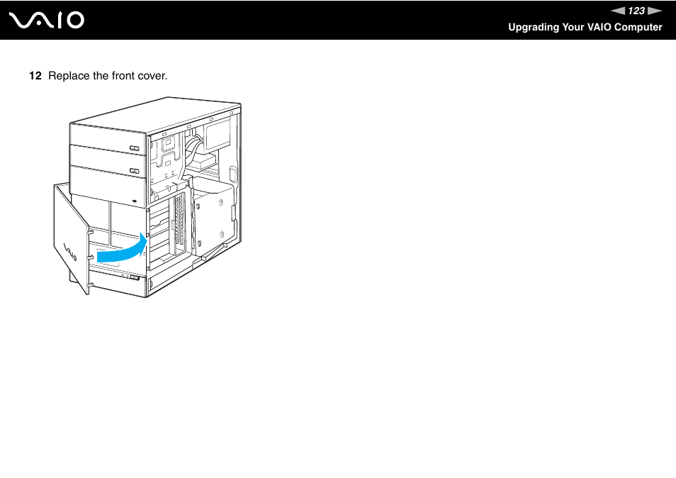 Sony VGC-RC210 User Manual | Page 123 / 175