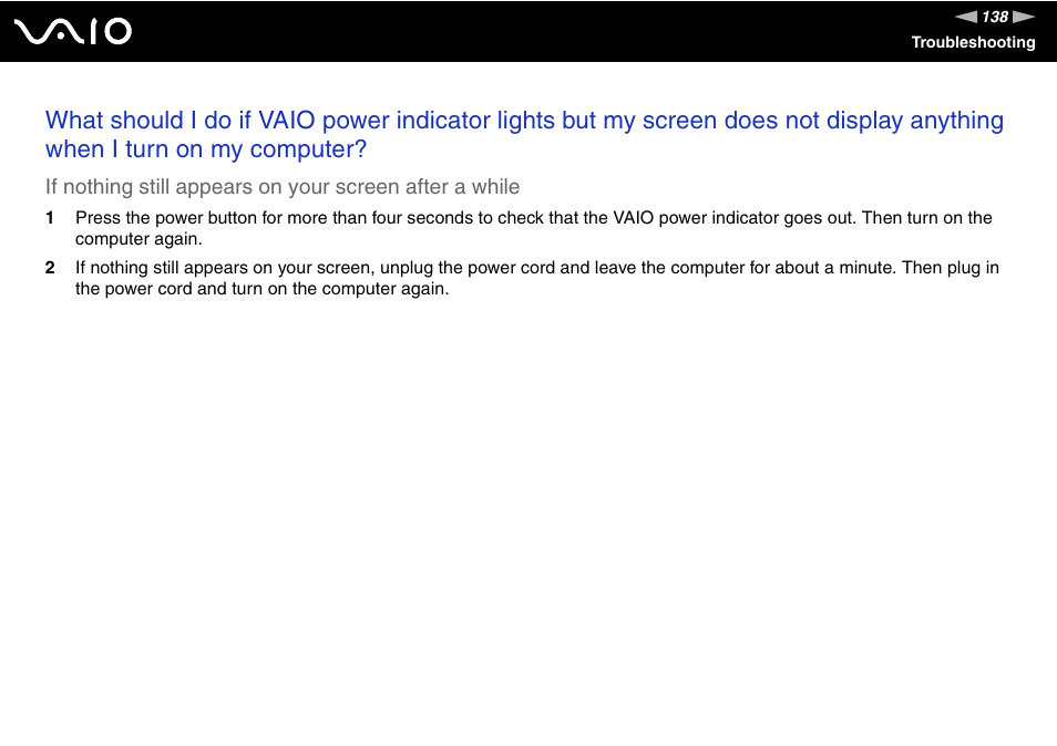 Sony VGC-RC210 User Manual | Page 138 / 175