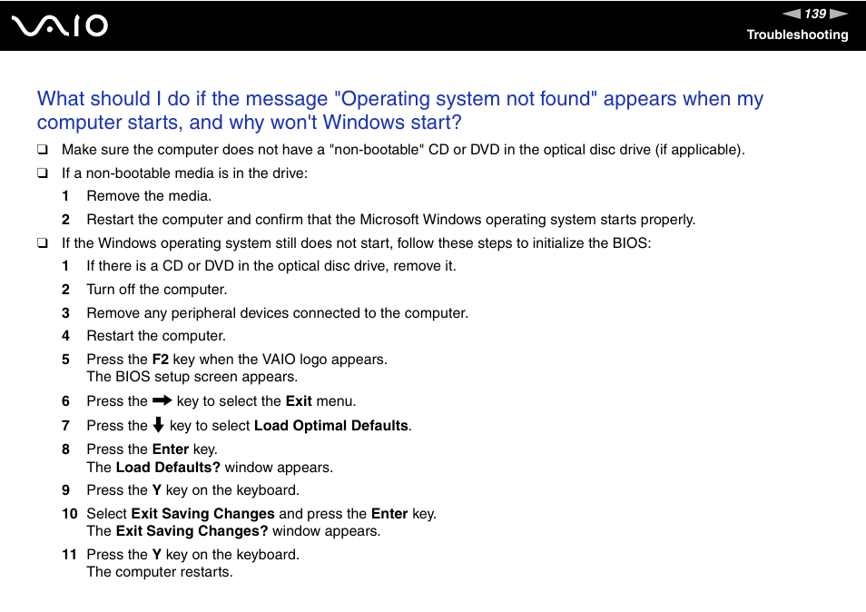 Sony VGC-RC210 User Manual | Page 139 / 175