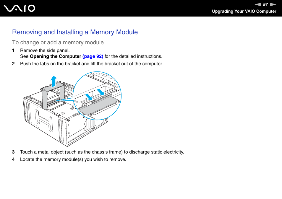 Sony VGC-RC210 User Manual | Page 97 / 175