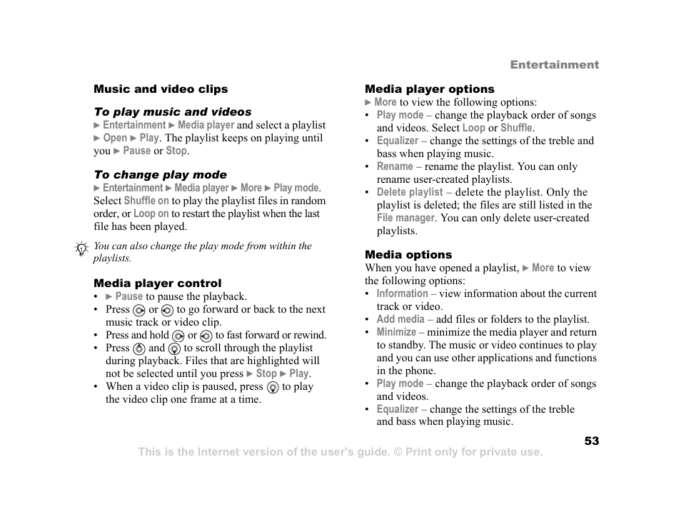 Sony K600i User Manual | Page 53 / 100