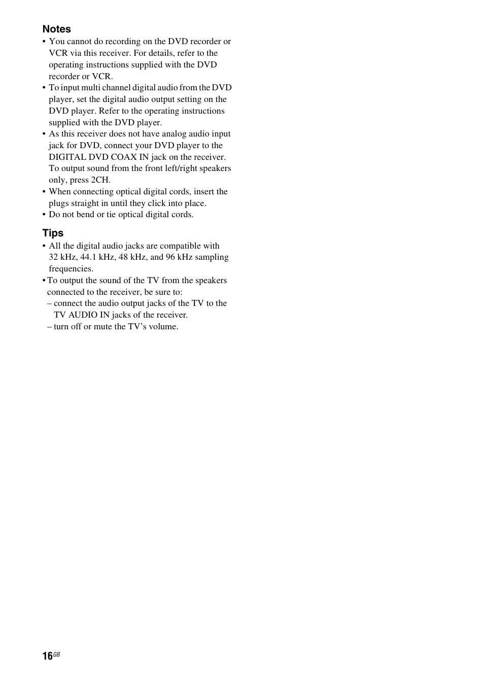 Sony model HTP-78SS User Manual | Page 16 / 60