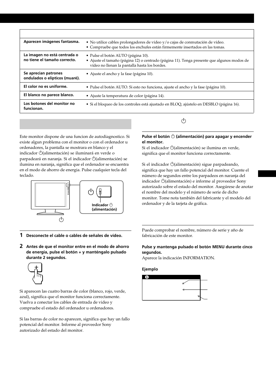 Información complementaria | Sony CPD-L181 User Manual | Page 73 / 96