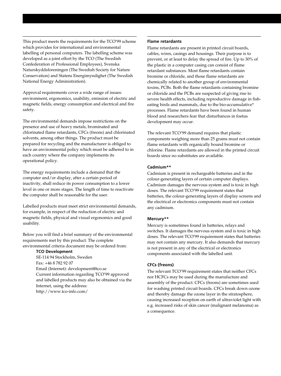 Appendix | Sony CPD-L181 User Manual | Page 94 / 96