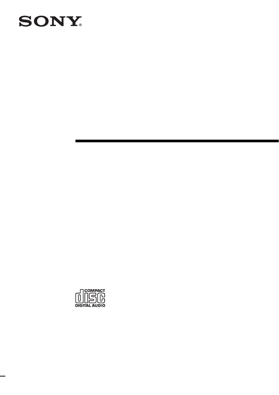 Sony CMT-GPX6 User Manual | 36 pages