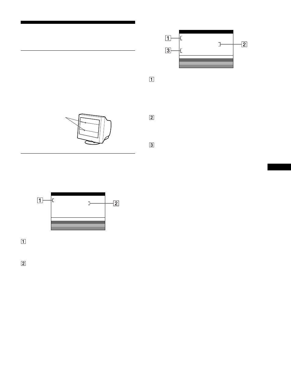 Troubleshooting, If thin lines appear on your screen (damper wires), On-screen messages | Sony CPD-G500 User Manual | Page 17 / 58