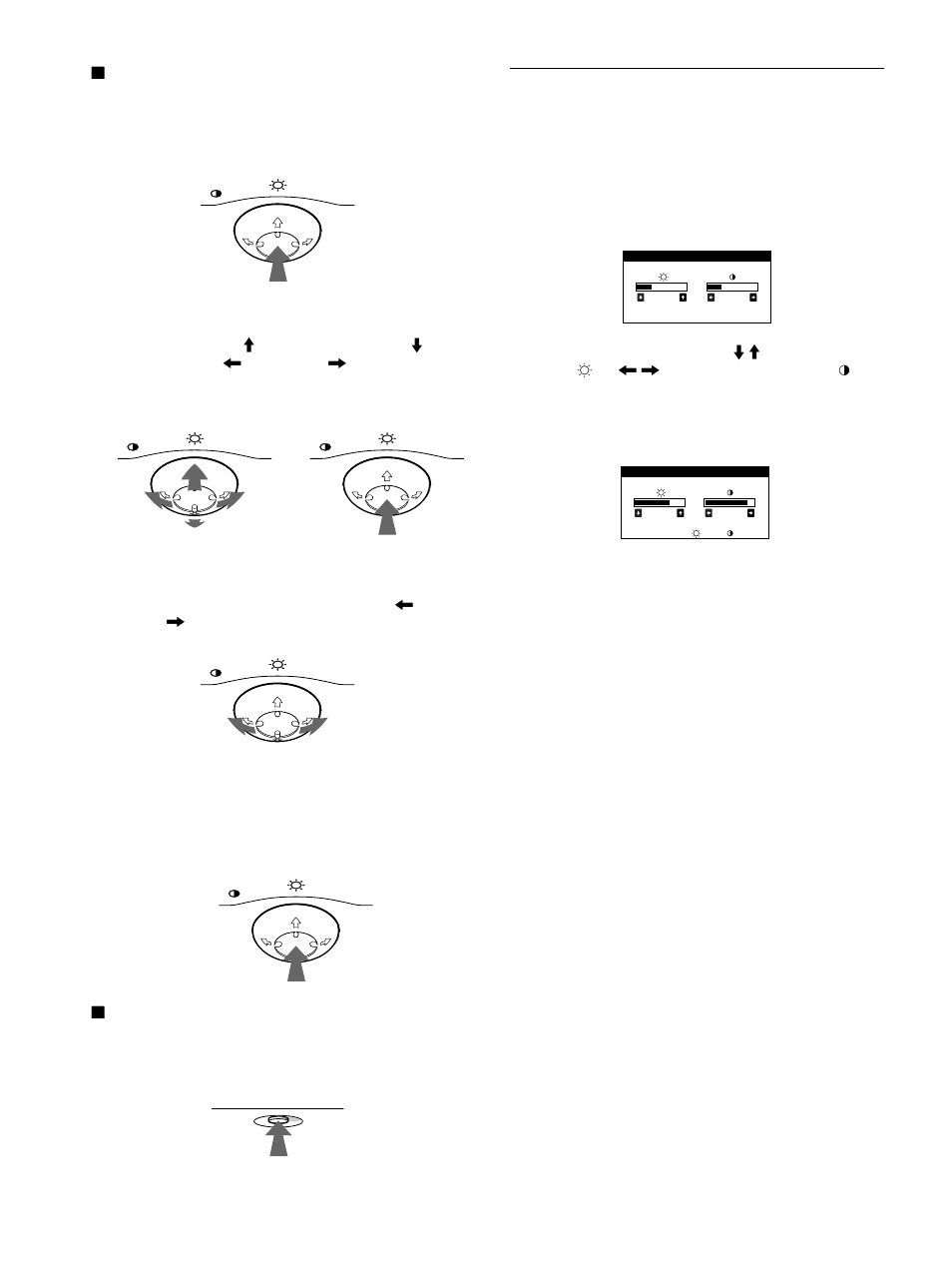 Ajuste del brillo y del contraste | Sony CPD-G500 User Manual | Page 46 / 58