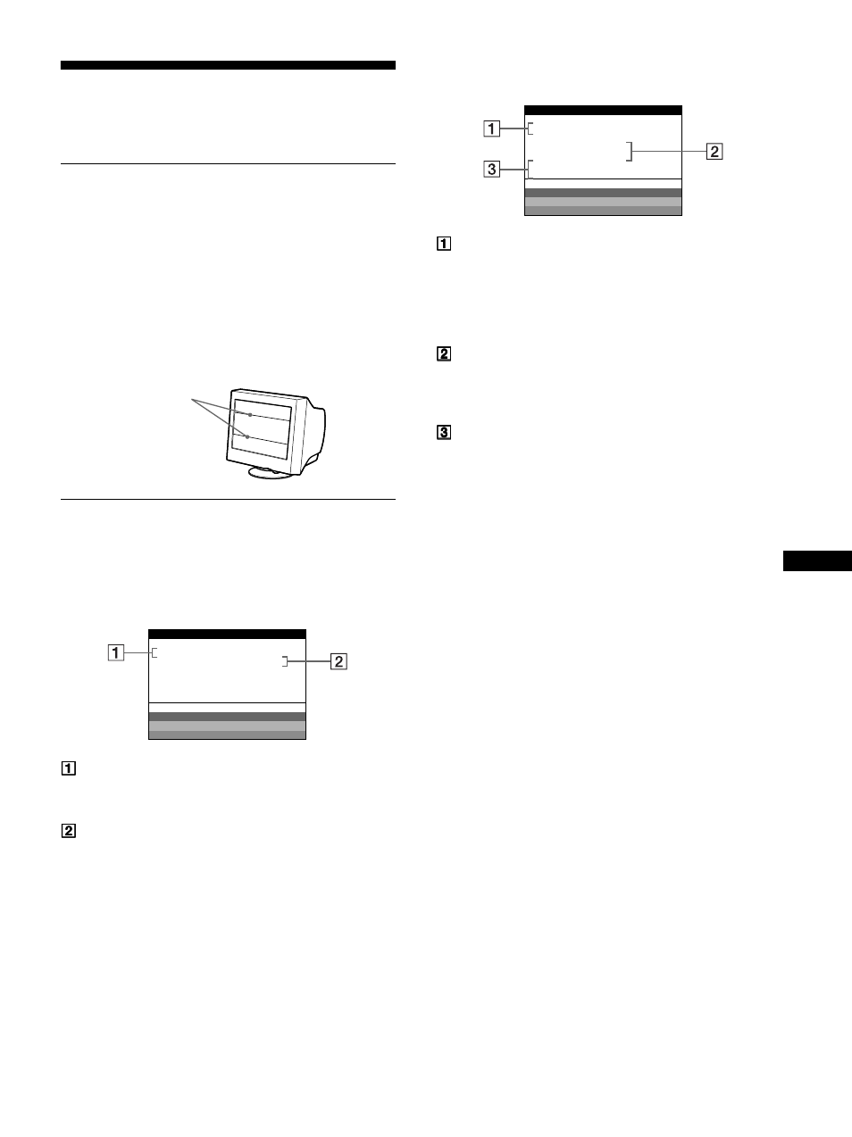 Solución de problemas, Mensajes en pantalla | Sony CPD-G500 User Manual | Page 53 / 58