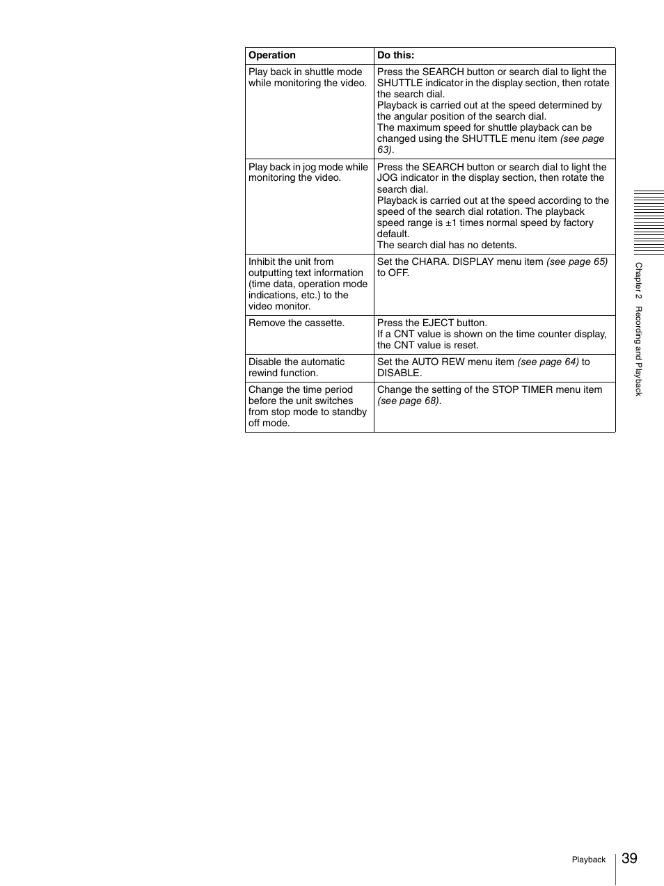 Sony DSR-1800AP User Manual | Page 39 / 112