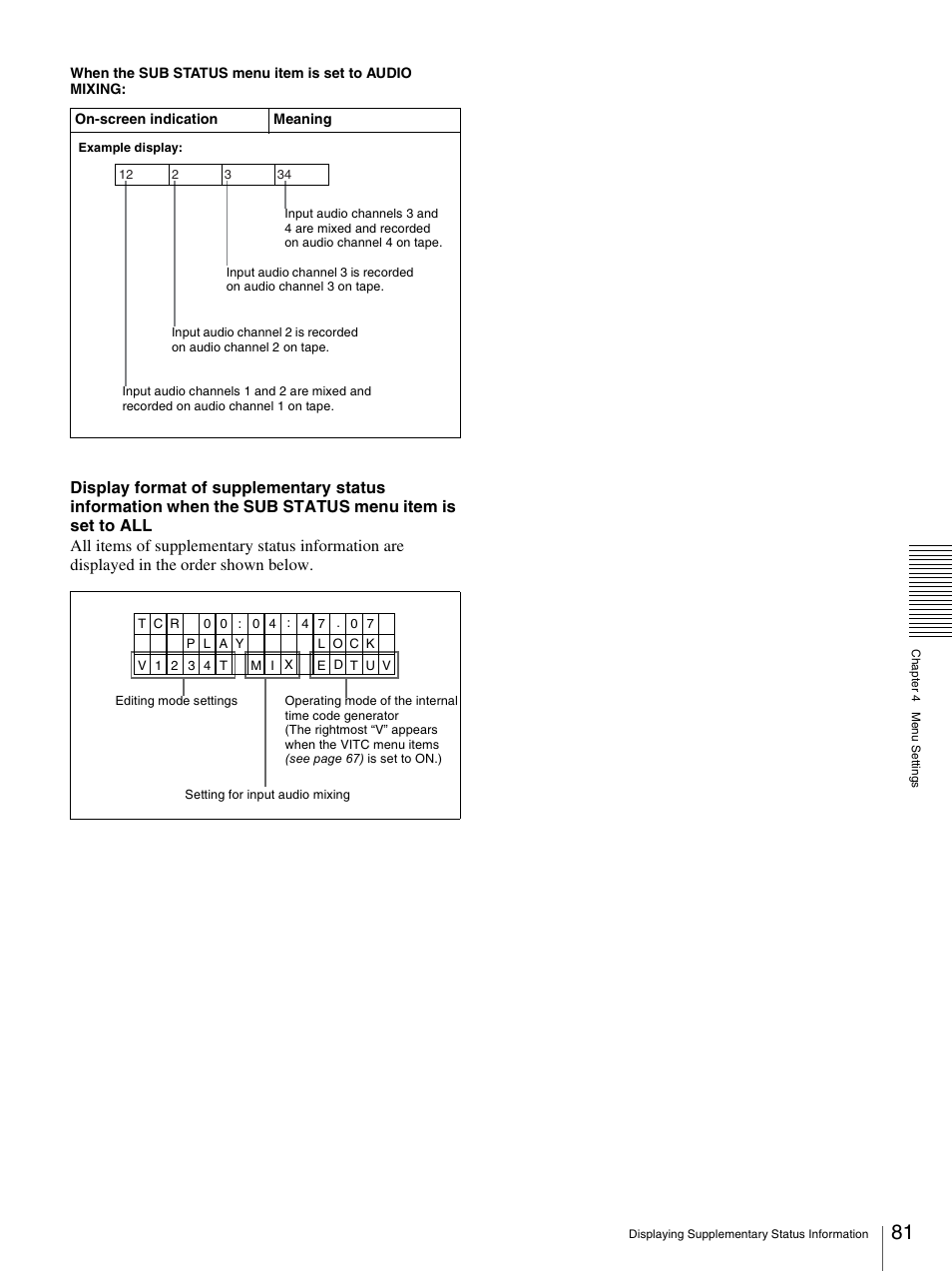 Sony DSR-1800AP User Manual | Page 81 / 112