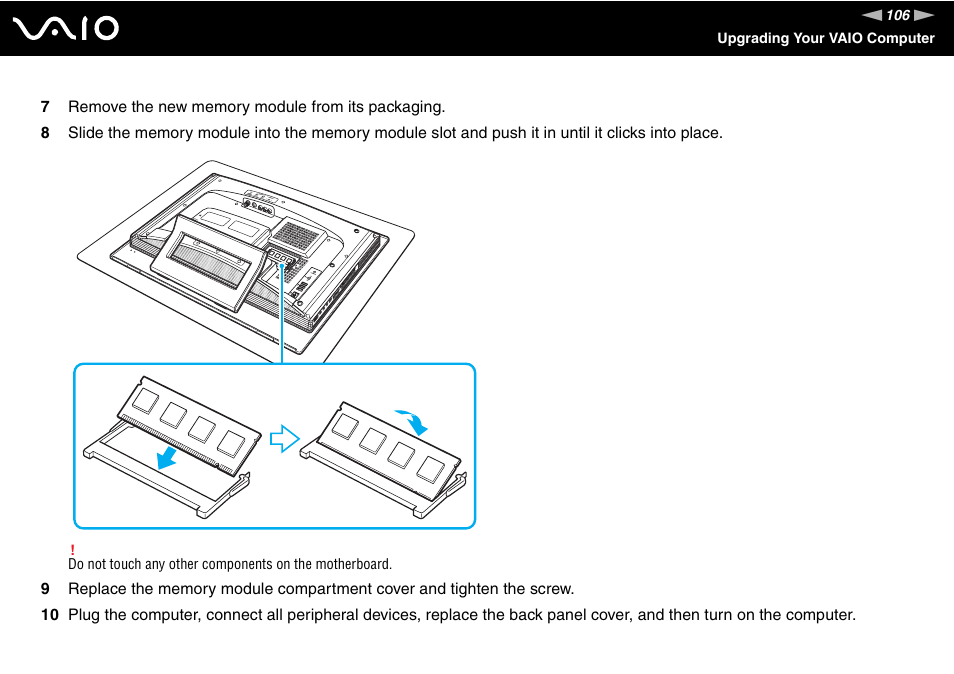 Sony VGC-LS20 User Manual | Page 106 / 168