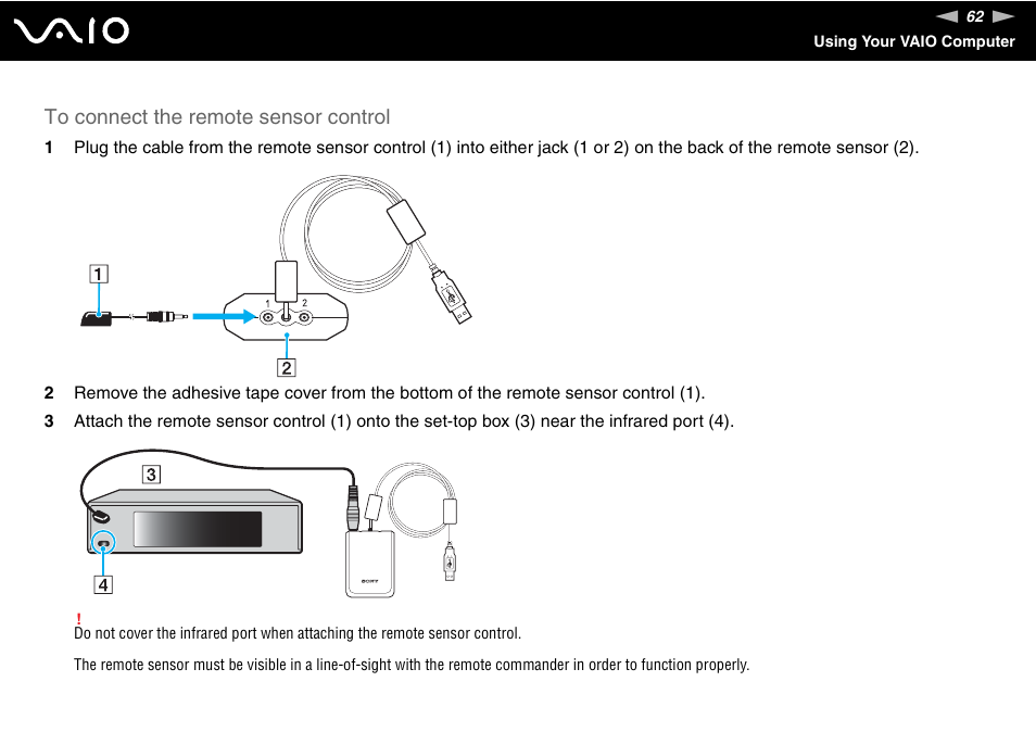 Sony VGC-LS20 User Manual | Page 62 / 168