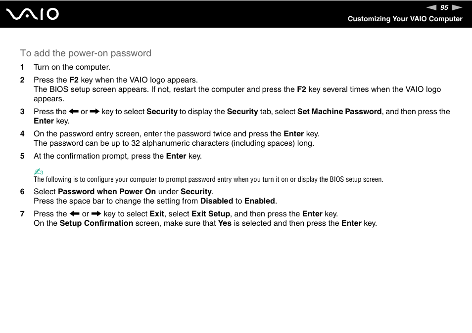 Sony VGC-LS20 User Manual | Page 95 / 168