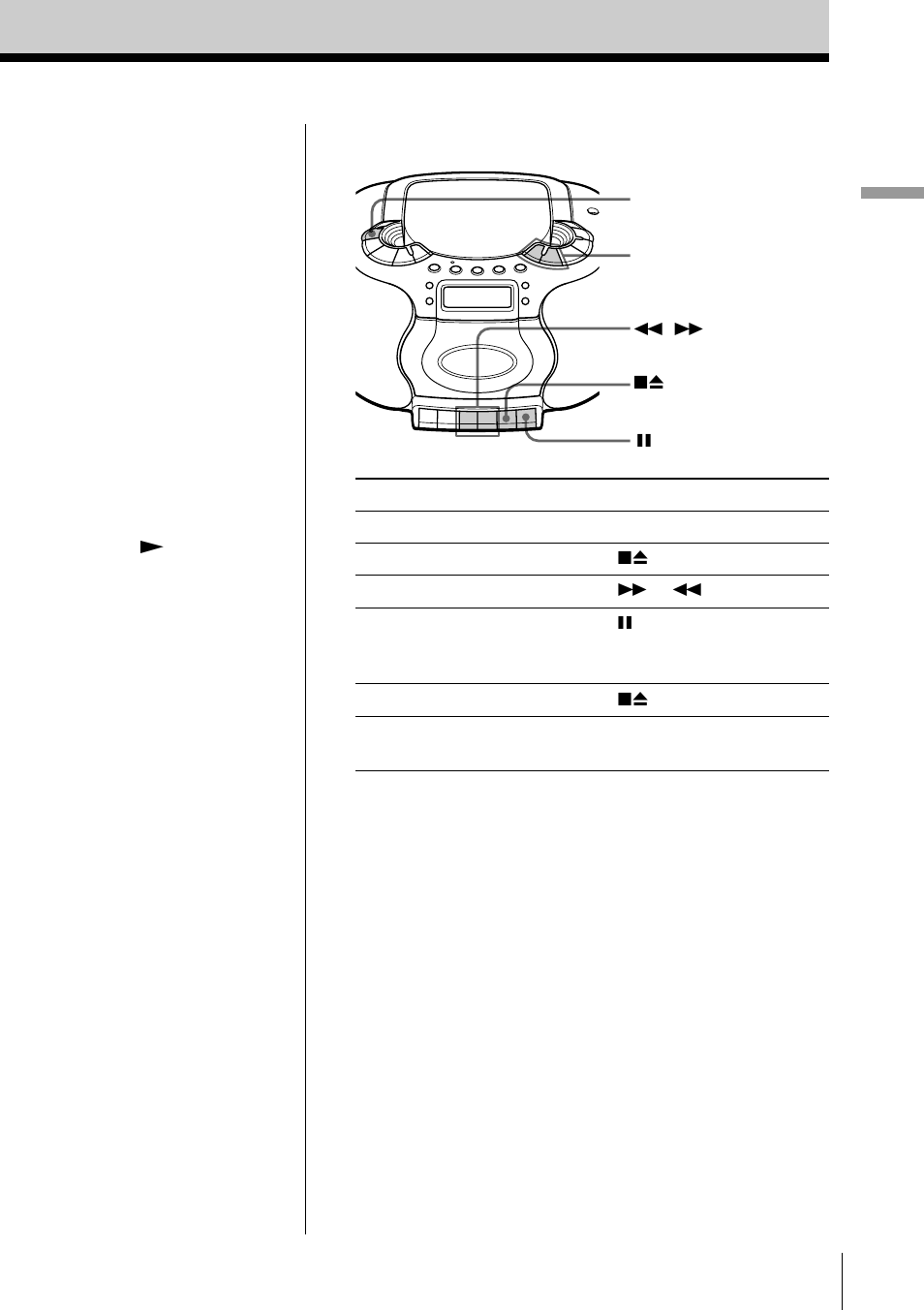 Basic operations 9 | Sony CFD-E55L User Manual | Page 9 / 72