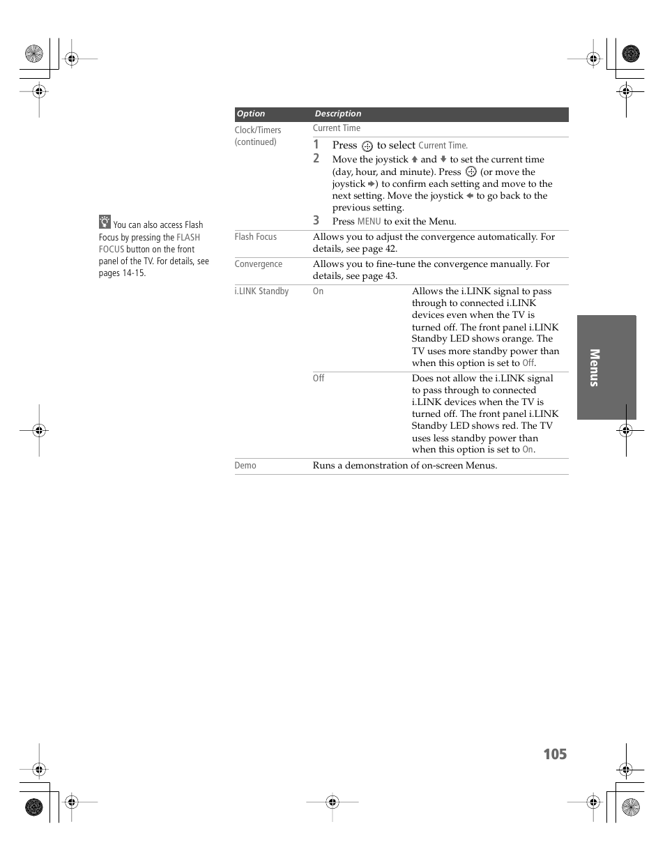 Sony KDP-51WS550 User Manual | Page 106 / 122