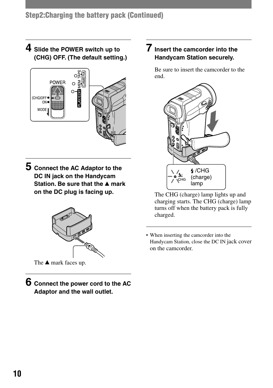 Sony HANDYCAM DCR-PC1000 User Manual | Page 10 / 123