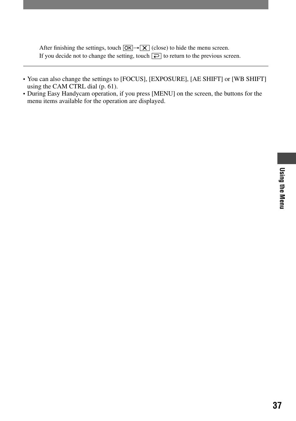 Sony HANDYCAM DCR-PC1000 User Manual | Page 37 / 123