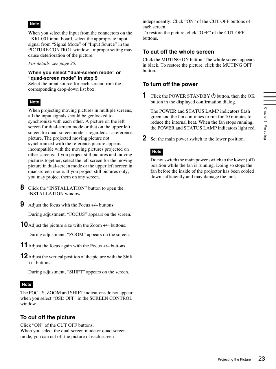 Sony SRX- R110 User Manual | Page 23 / 38