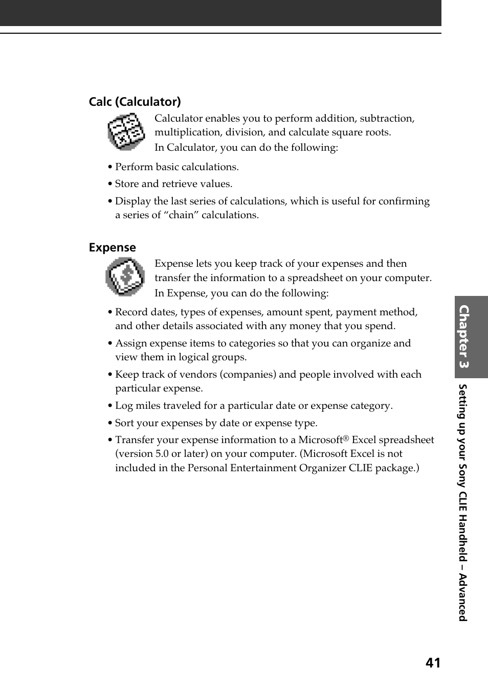 Sony PEG-N610C User Manual | Page 41 / 60