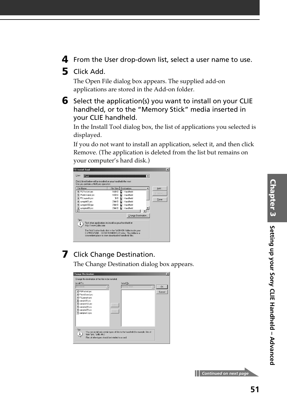 Sony PEG-N610C User Manual | Page 51 / 60