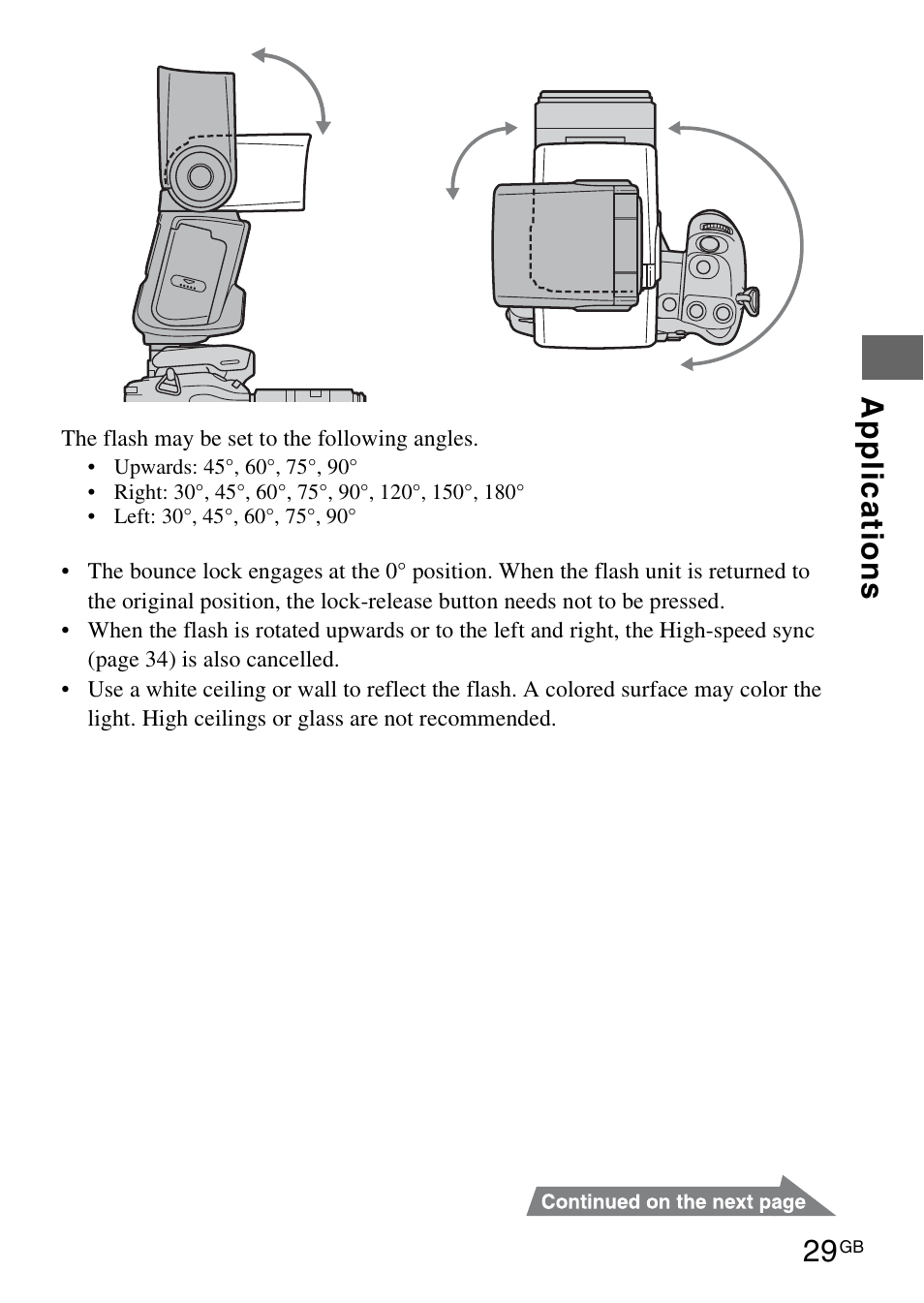 Sony HVL-F42AM User Manual | Page 29 / 263