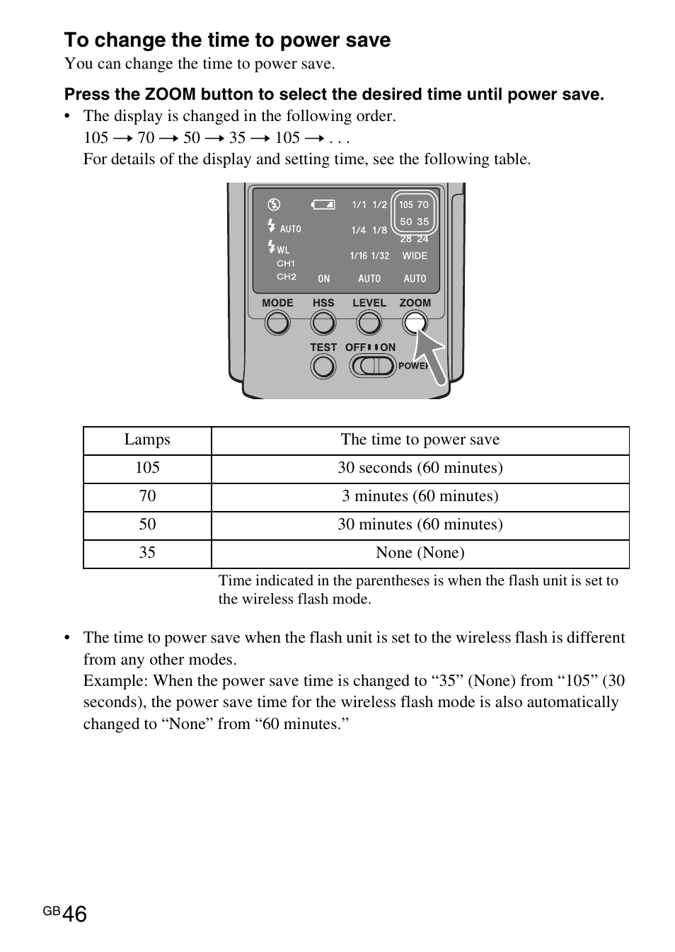 Sony HVL-F42AM User Manual | Page 46 / 263