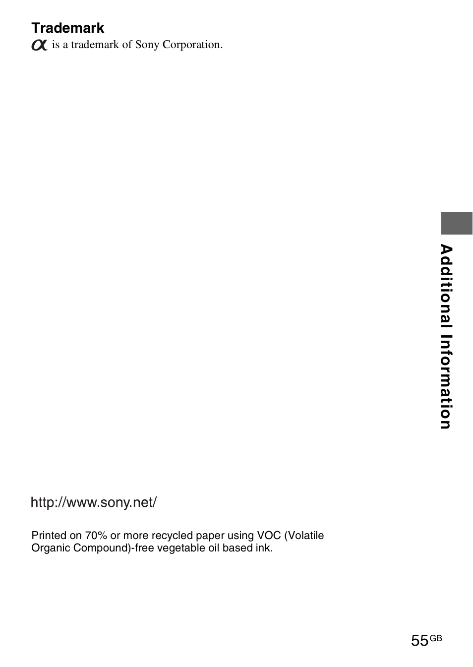 Sony HVL-F42AM User Manual | Page 55 / 263