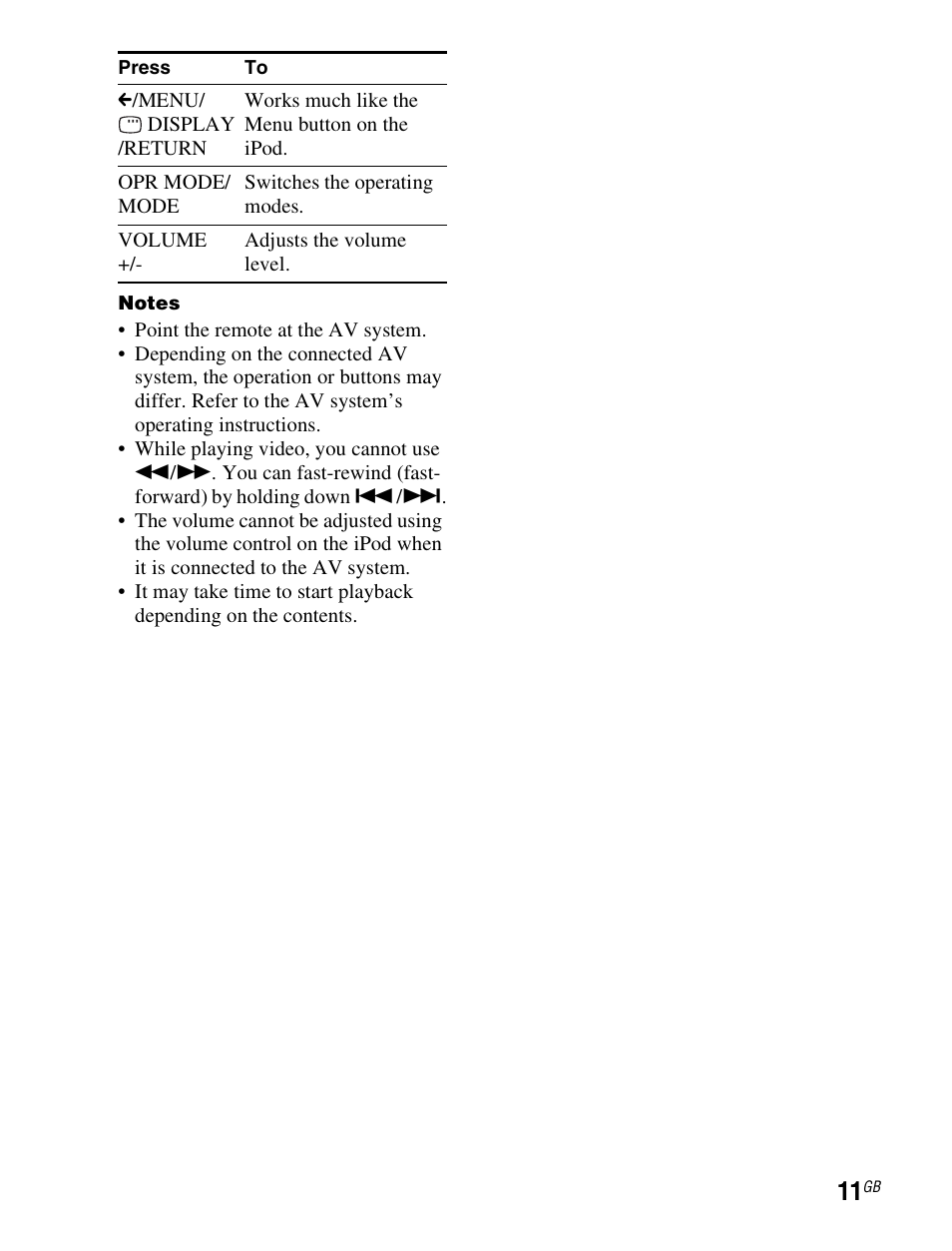 Sony TDM-iP1 User Manual | Page 11 / 200