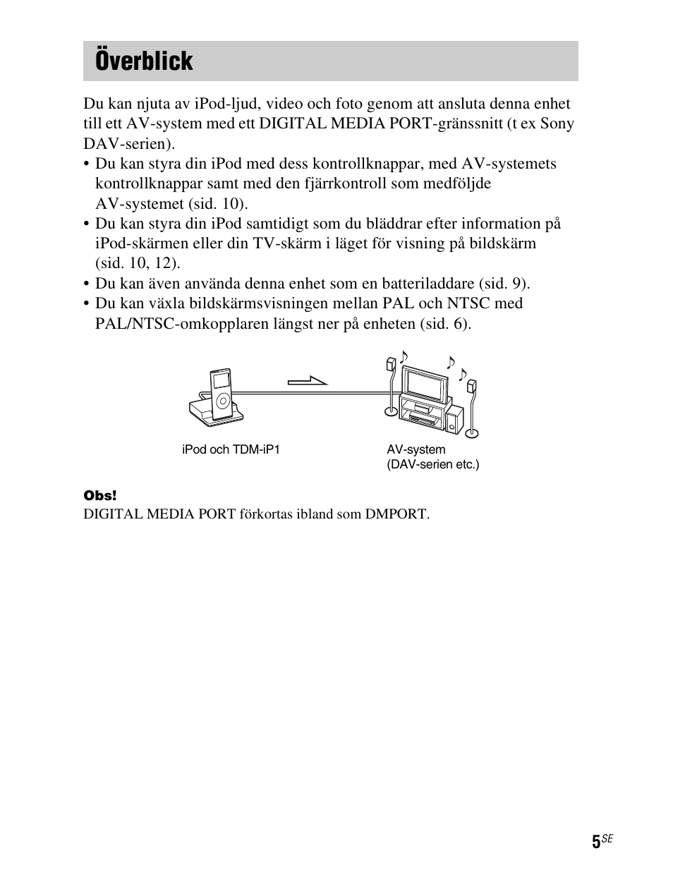 Överblick | Sony TDM-iP1 User Manual | Page 111 / 200