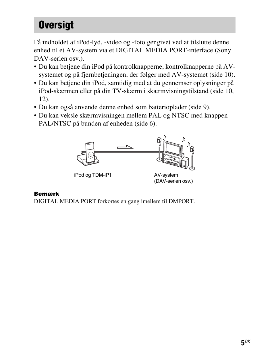 Oversigt | Sony TDM-iP1 User Manual | Page 147 / 200