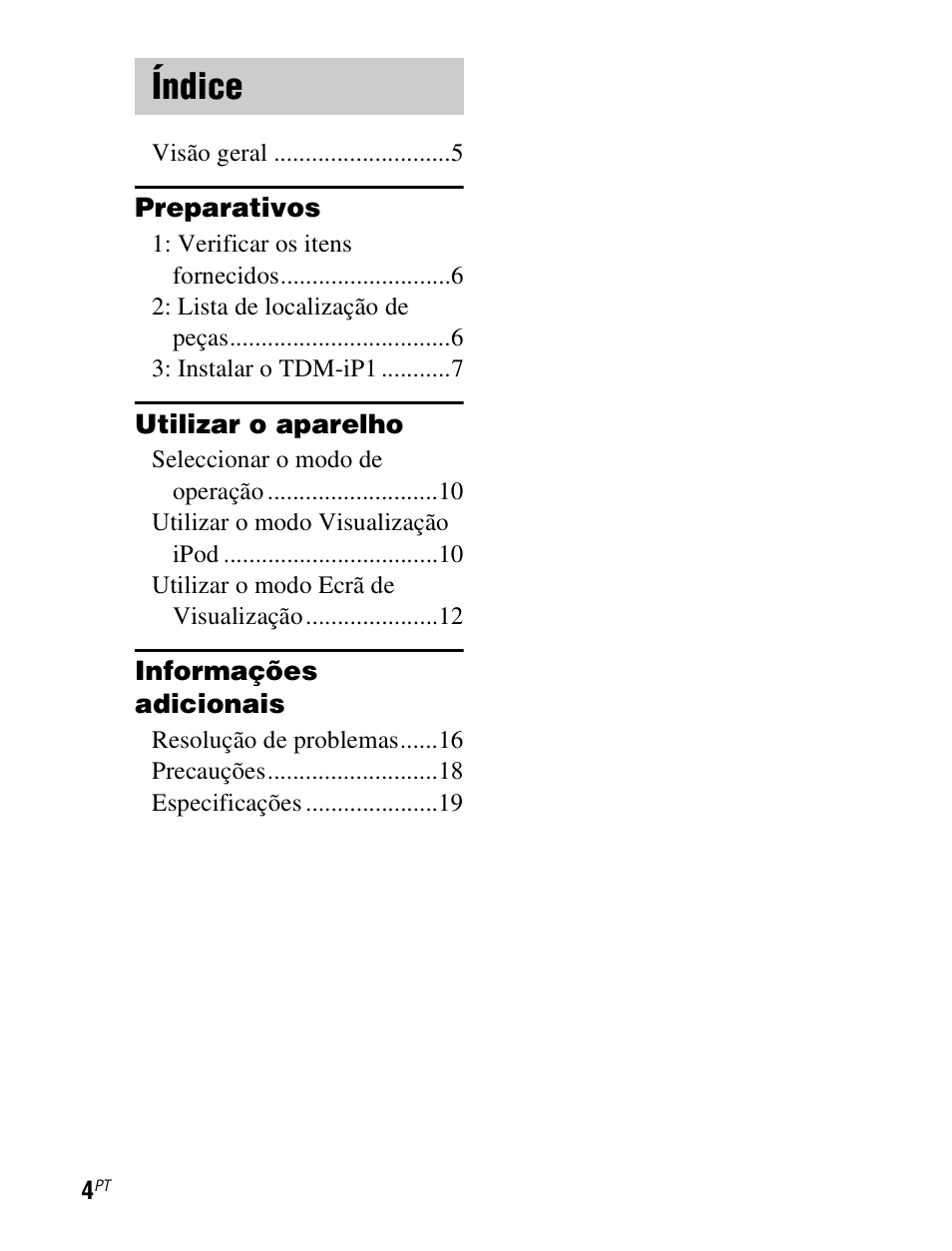 Índice | Sony TDM-iP1 User Manual | Page 182 / 200