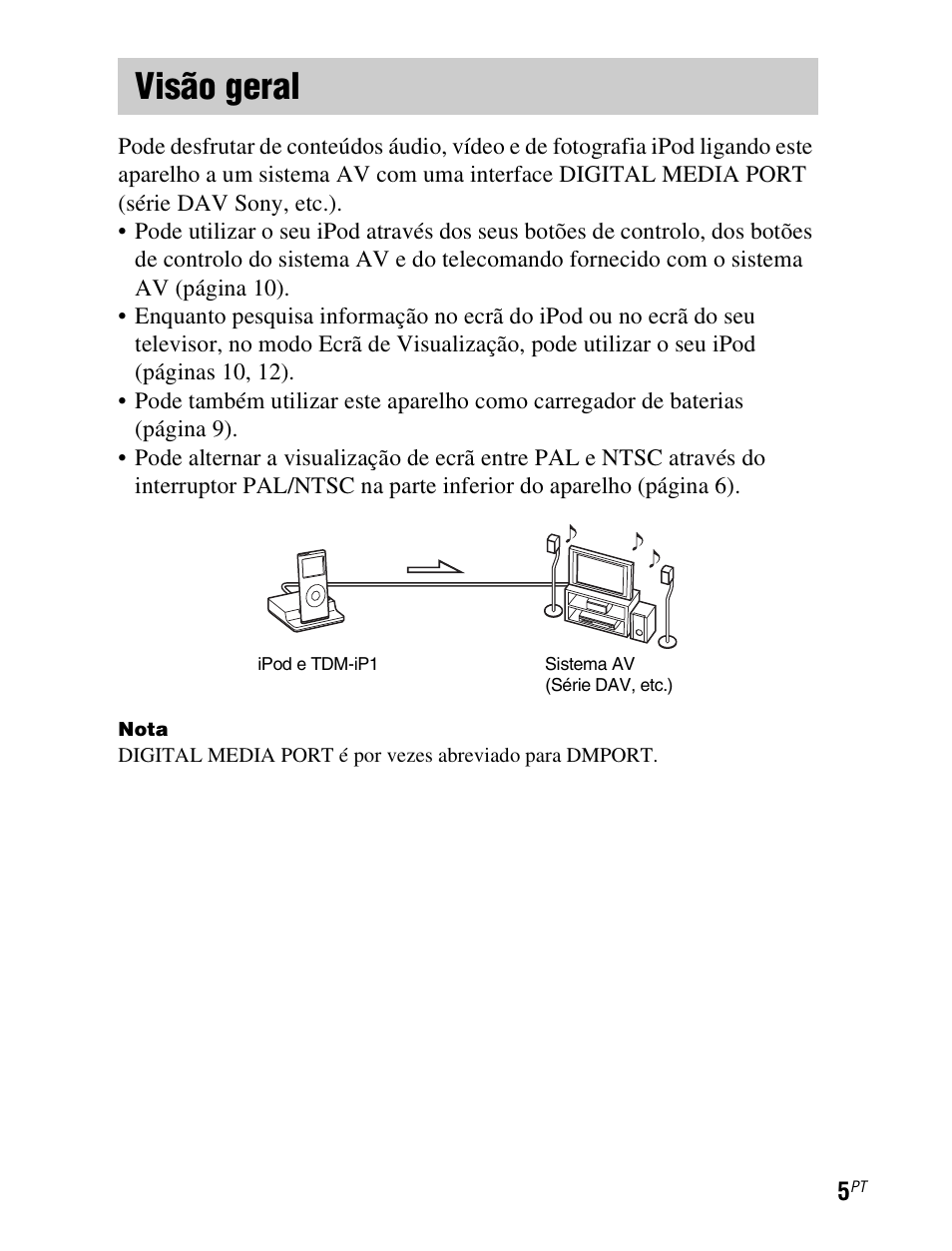 Visão geral | Sony TDM-iP1 User Manual | Page 183 / 200