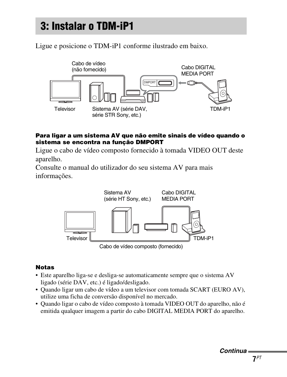 Instalar o tdm-ip1 | Sony TDM-iP1 User Manual | Page 185 / 200
