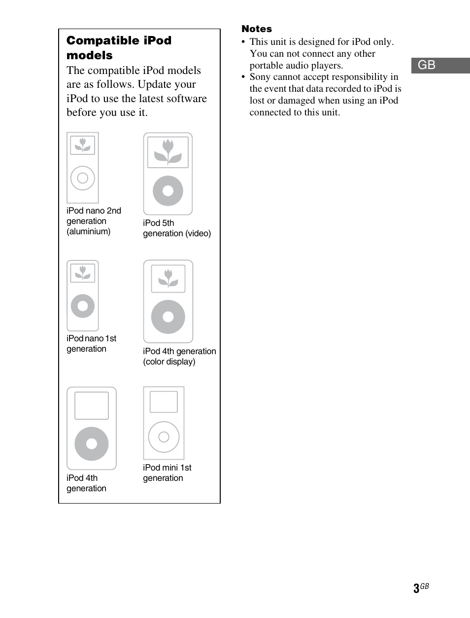 Sony TDM-iP1 User Manual | Page 3 / 200