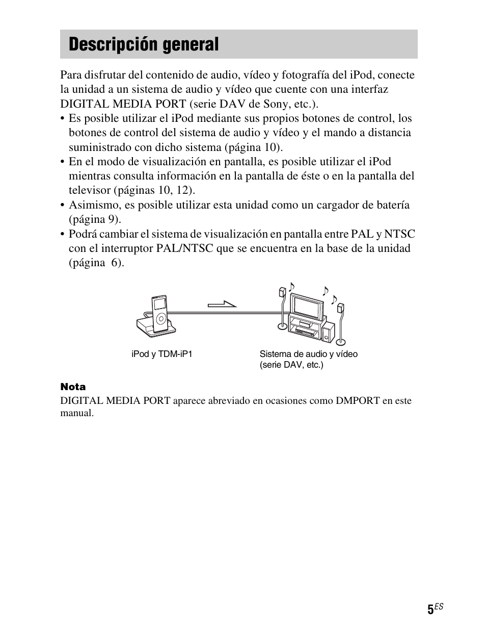 Descripción general | Sony TDM-iP1 User Manual | Page 39 / 200