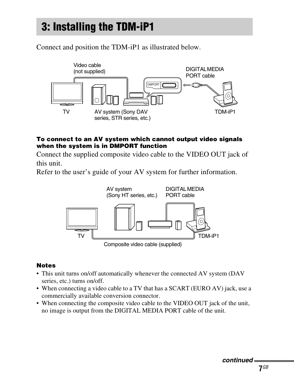 Installing the tdm-ip1 | Sony TDM-iP1 User Manual | Page 7 / 200