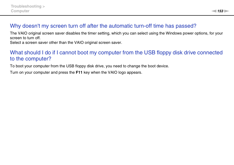 Sony VAIO VGN-AW User Manual | Page 153 / 190