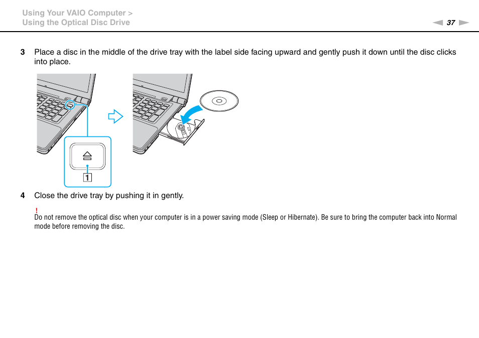 Sony VAIO VGN-AW User Manual | Page 37 / 190