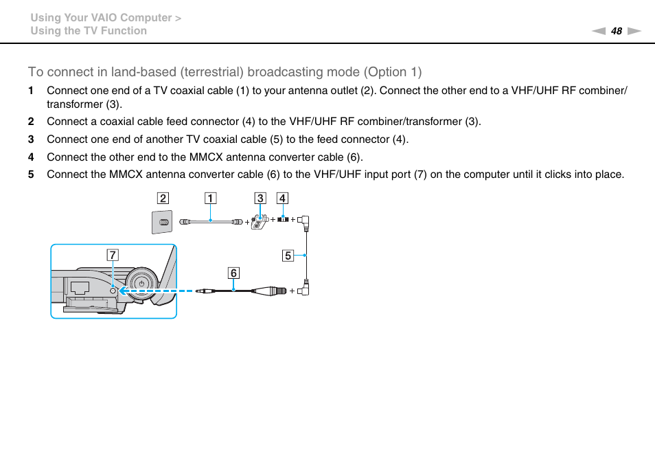 Sony VAIO VGN-AW User Manual | Page 48 / 190