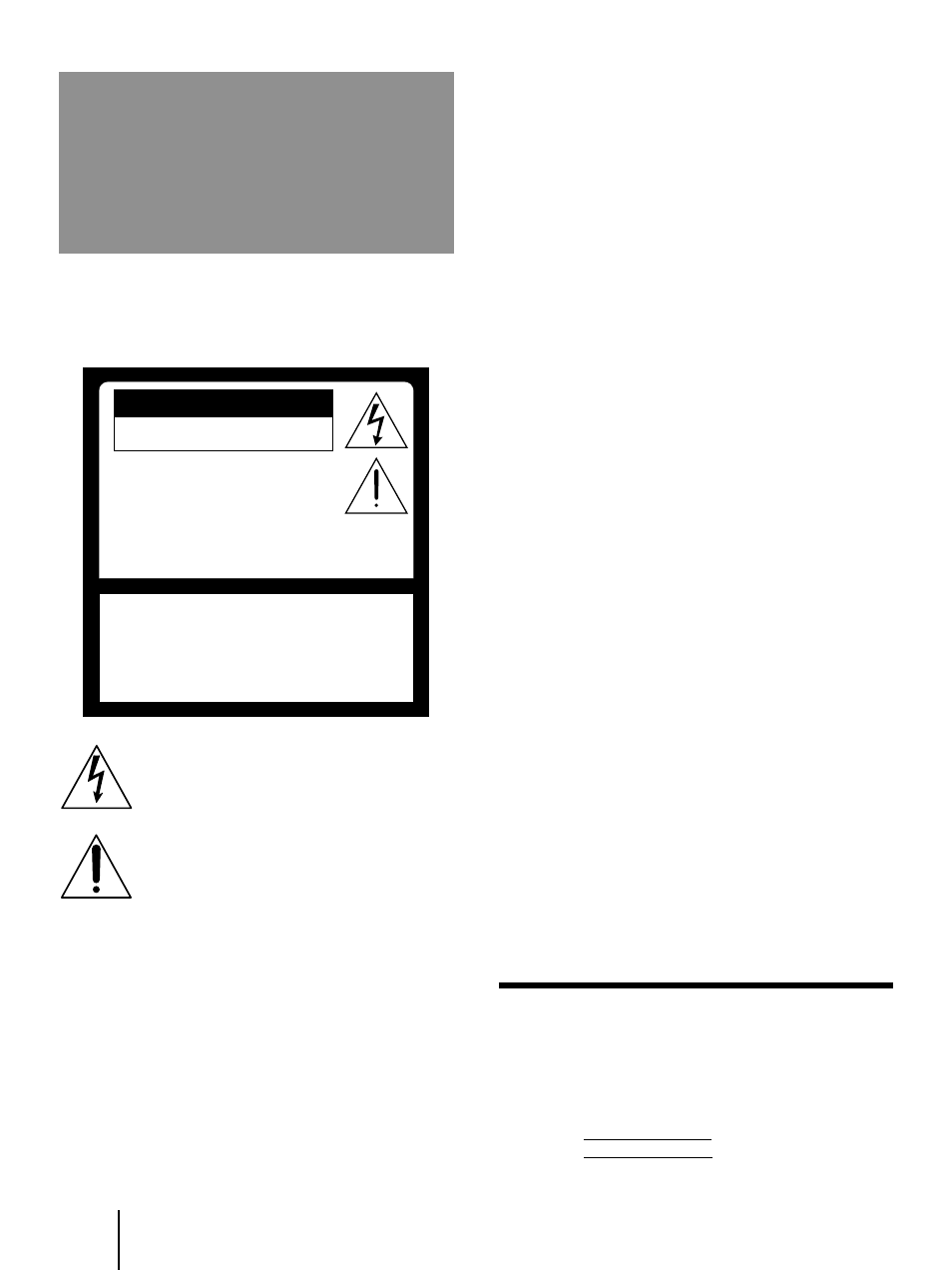 Español, Advertencia, Caution | Attention, Precaucion | Sony KP-41T35 User Manual | Page 44 / 84