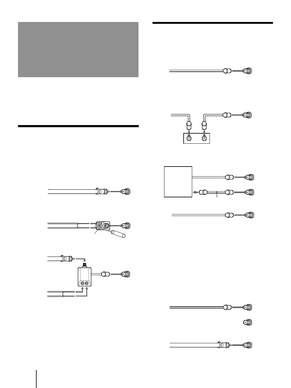 Paso 2, Conexión, Conexión de una antena | Sony KP-41T35 User Manual | Page 48 / 84